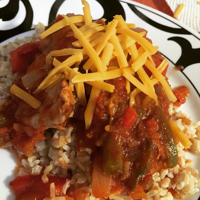Deirdre's Crock Pot Mexican Chicken